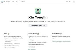 Yonglin'sBlog